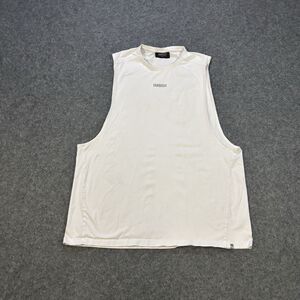 Vanquish Fitness VQ Tank Top Mens 2XL White Bodybuilding Workout